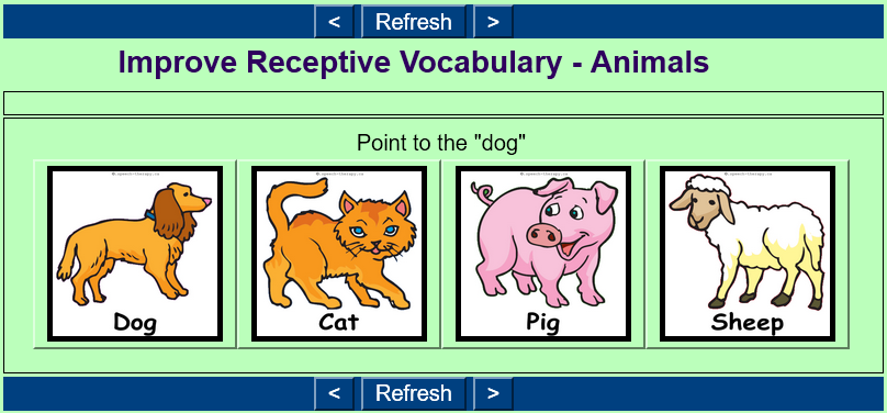 Improve Receptive Vocabulary